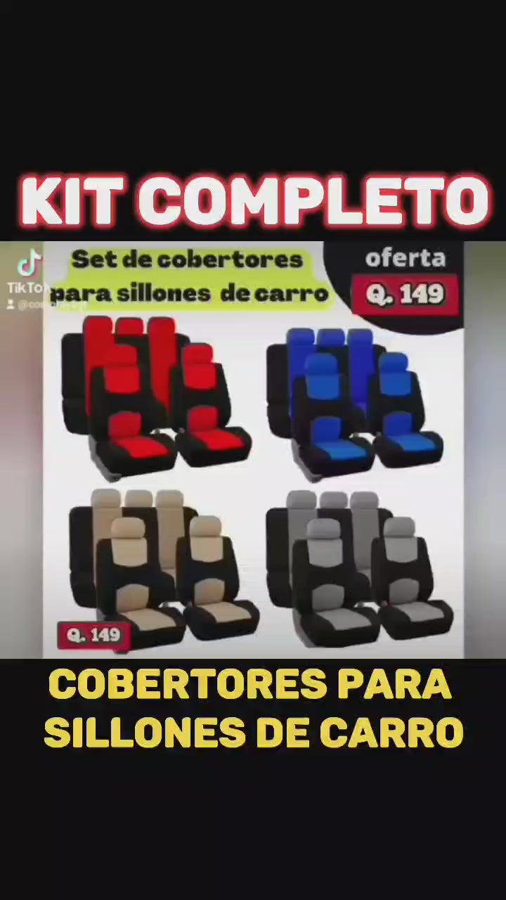 FUNDA PARA SILLONES DE CARRO